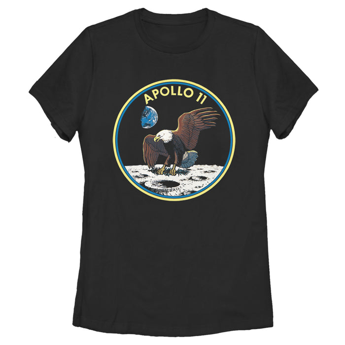 fifth sun Women's NASA Apollo 11 Round Emblem T-Shirt