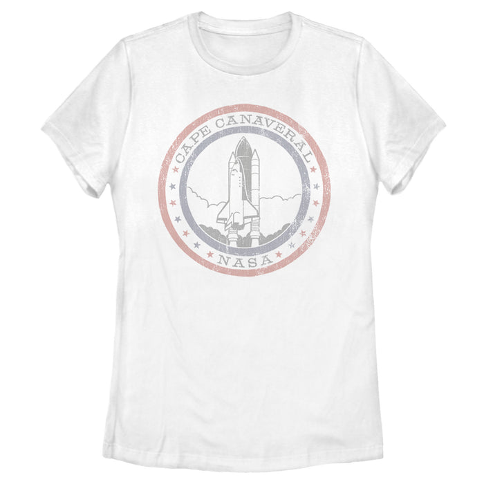 fifth sun Women's NASA Cape Canaveral Lift Off And T-Shirt