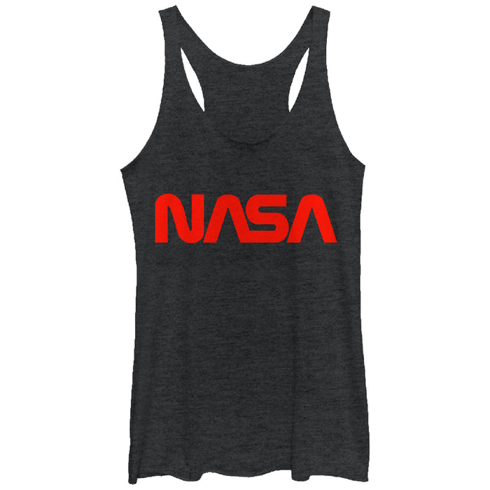 fifth sun Women's NASA Classic Logo Racerback Tank Top