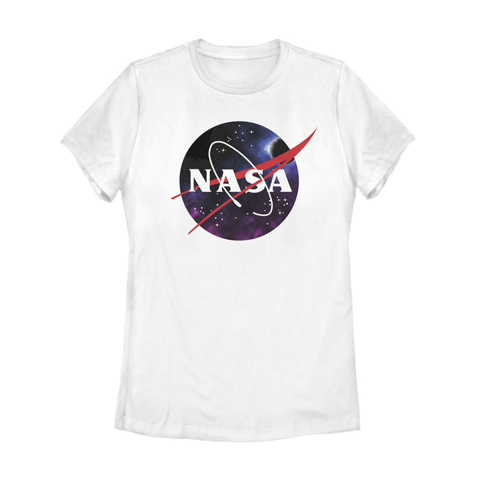 fifth sun Women's NASA Eclipse Classic Logo T-Shirt