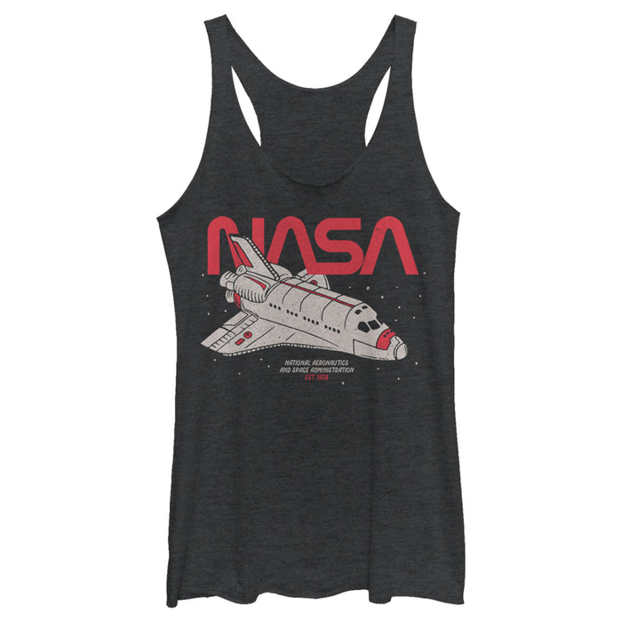 fifth sun Women's NASA Journey Through Stars Racerback Tank Top