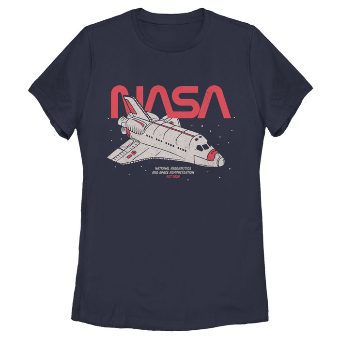 fifth sun Women's NASA Journey Through Stars T-Shirt
