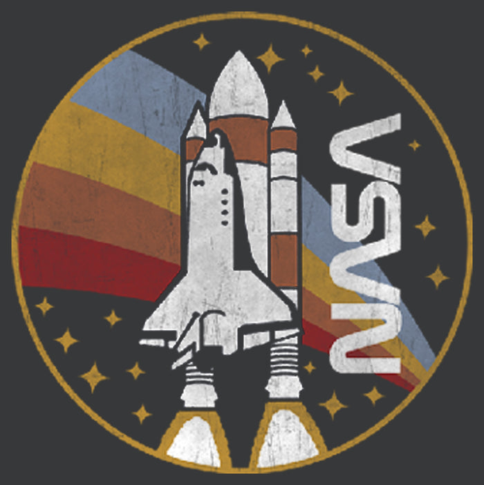 Fifth Sun Women's NASA Rainbow Launch Racerback Tank Top