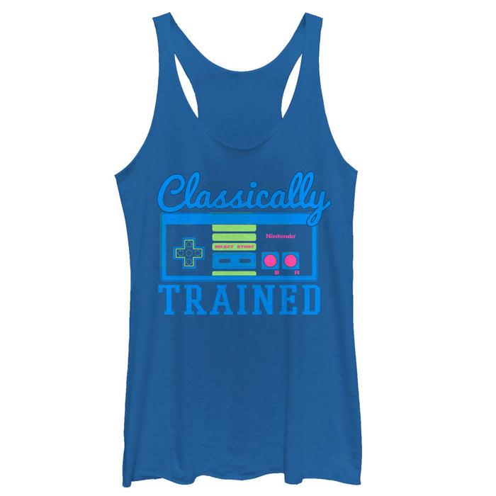fifth sun Women's Nintendo Classically Trained Controller Racerback Tank Top