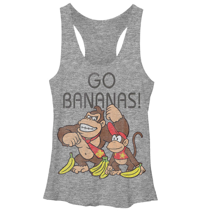 fifth sun Women's Nintendo Donkey Kong Gos Racerback Tank Top