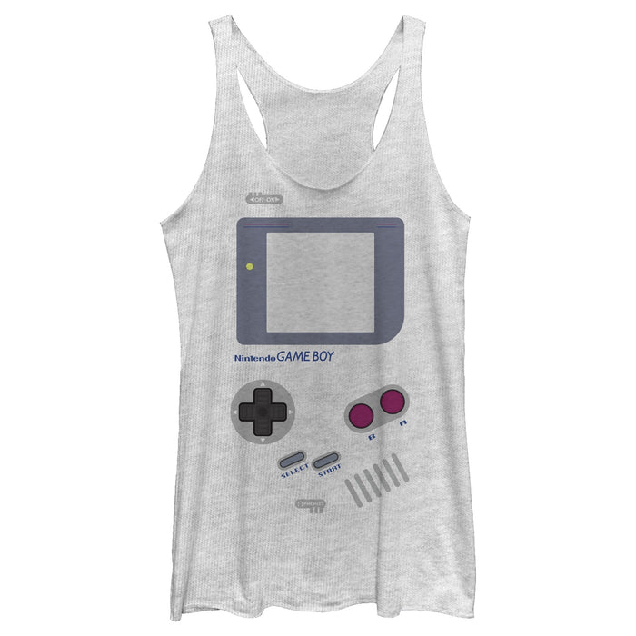 fifth sun Women's Nintendo Game Boy Racerback Tank Top
