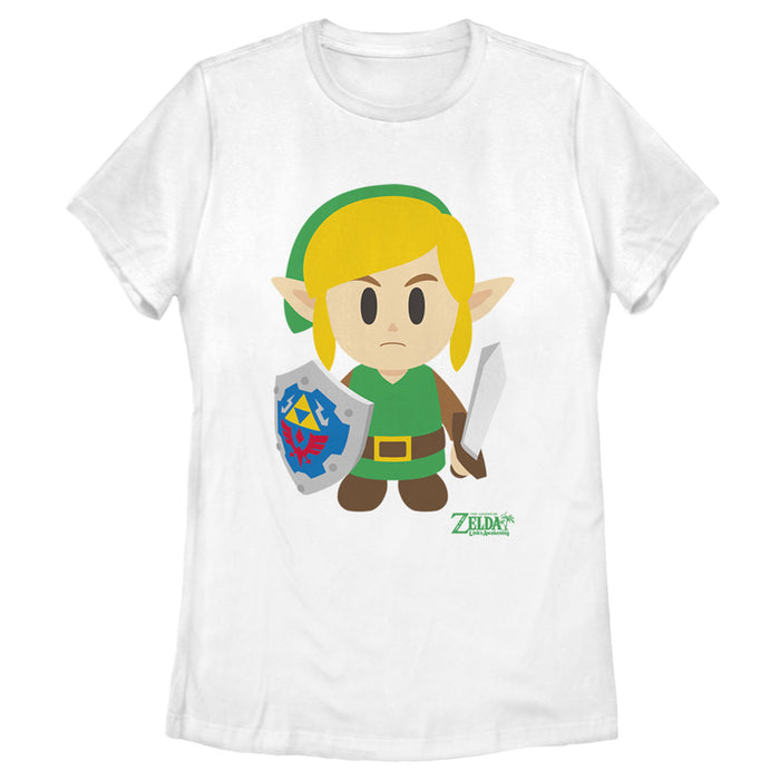 fifth sun Women's Nintendo Legend of Zelda Link's Awakening Avatar T-Shirt