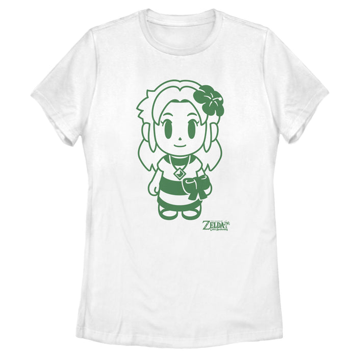fifth sun Women's Nintendo Legend of Zelda Link's Awakening Sleek Marin Avatar T-Shirt