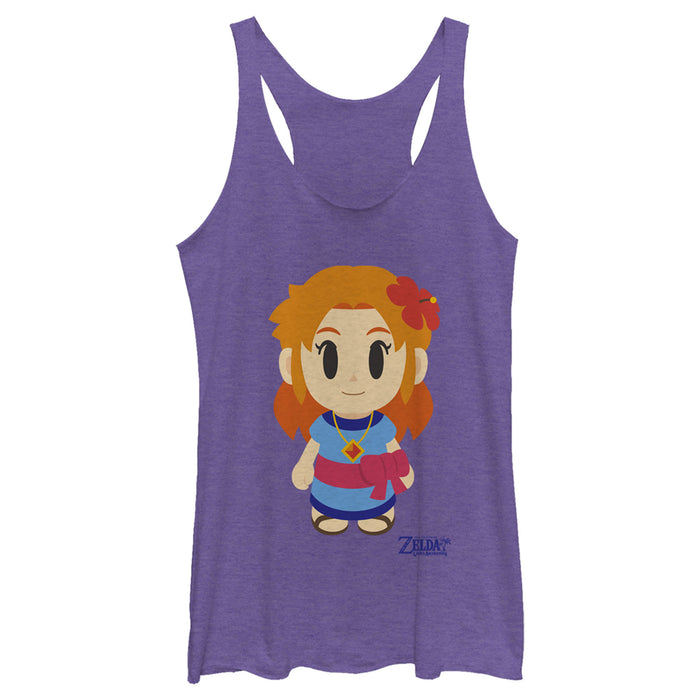 Fifth Sun Women's Nintendo Legend Of Zelda Link's Awakening Marin Avatar Racerback Tank Top