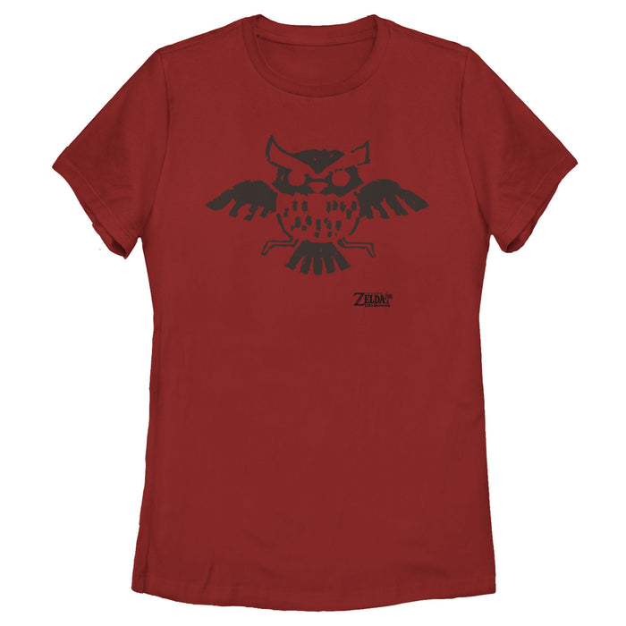 Fifth Sun Women's Nintendo Legend Of Zelda Link's Awakening Owl Hieroglyphic T-Shirt