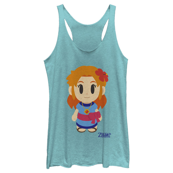 fifth sun Women's Nintendo Legend of Zelda Link's Awakening Marin Avatar Racerback Tank Top