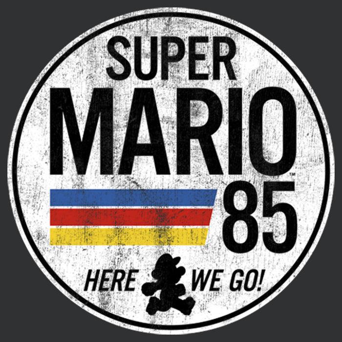 Fifth Sun Women's Nintendo Super Mario Retro Rainbow Ring Racerback Tank Top