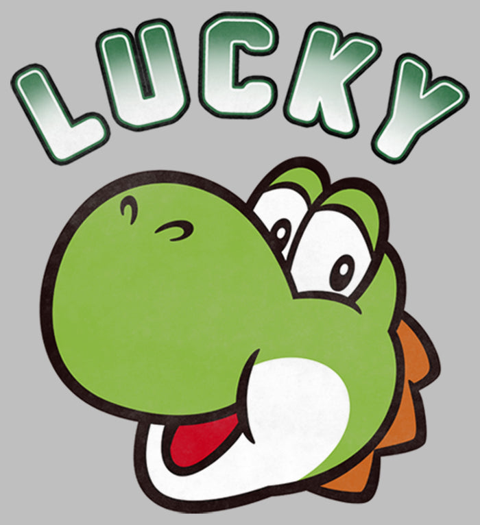 Fifth Sun Women's Nintendo Super Mario St. Patrick's Day Lucky Yoshi T-Shirt