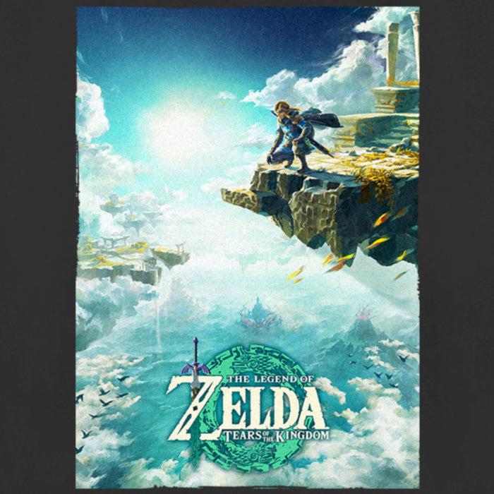 Fifth Sun Women's Nintendo The Legend Of Zelda: Tears Of The Kingdom Game Poster T-Shirt
