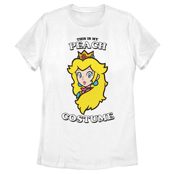 fifth sun Women's Nintendo This is my Peach Costume T-Shirt