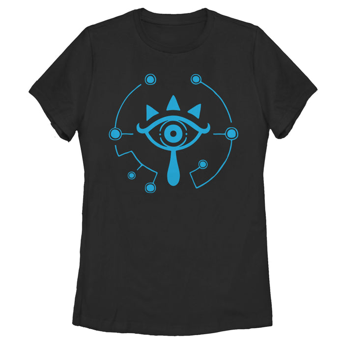 fifth sun Women's Nintendo Zelda Breath of the Wild Eye T-Shirt
