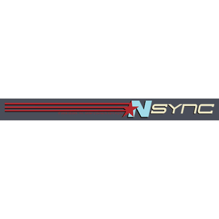 Fifth Sun Women's NSYNC Retro Band Stripe Racerback Tank Top