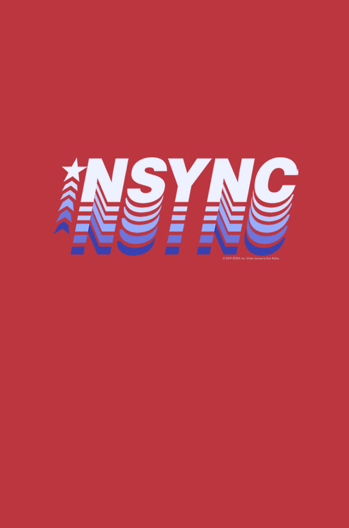 Fifth Sun Women's NSYNC Retro Fade Racerback Tank Top