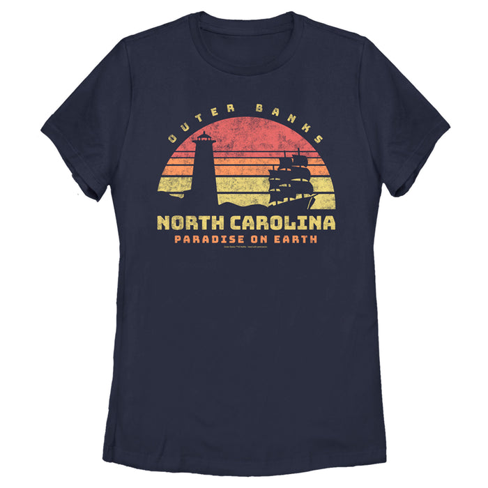 fifth sun Women's Outer Banks North Carolina T-Shirt