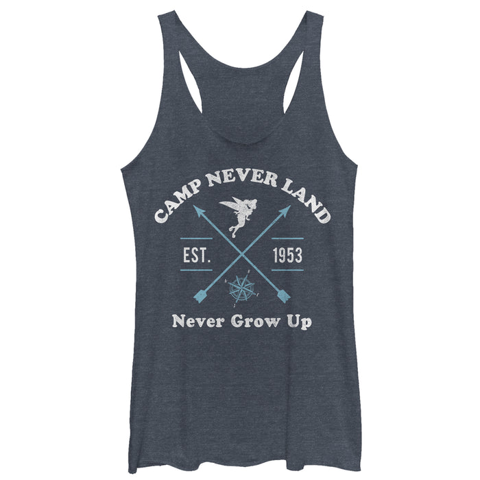 Fifth Sun Women's Peter Pan Camp Neverland Racerback Tank Top