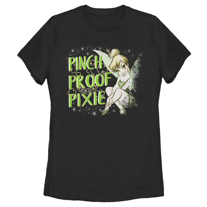 fifth sun Women's Peter Pan St. Patrick's Day Tinkerbell Pinch Proof Pixie T-Shirt