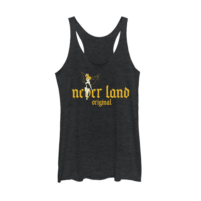 fifth sun Women's Peter Pan Tinker Bell Neverland Original Racerback Tank Top