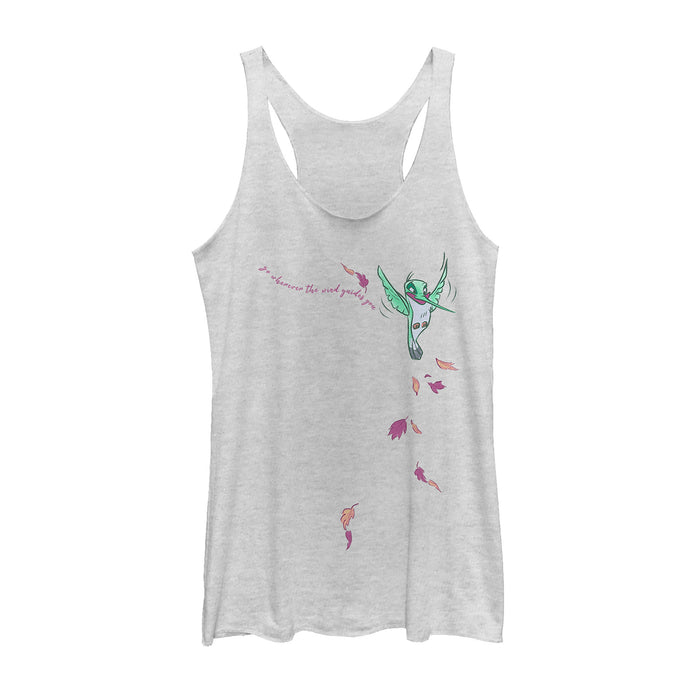fifth sun Women's Pocahontas Flit Guide Racerback Tank Top