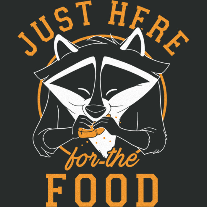 Fifth Sun Women's Pocahontas Just Here For The Food T-Shirt