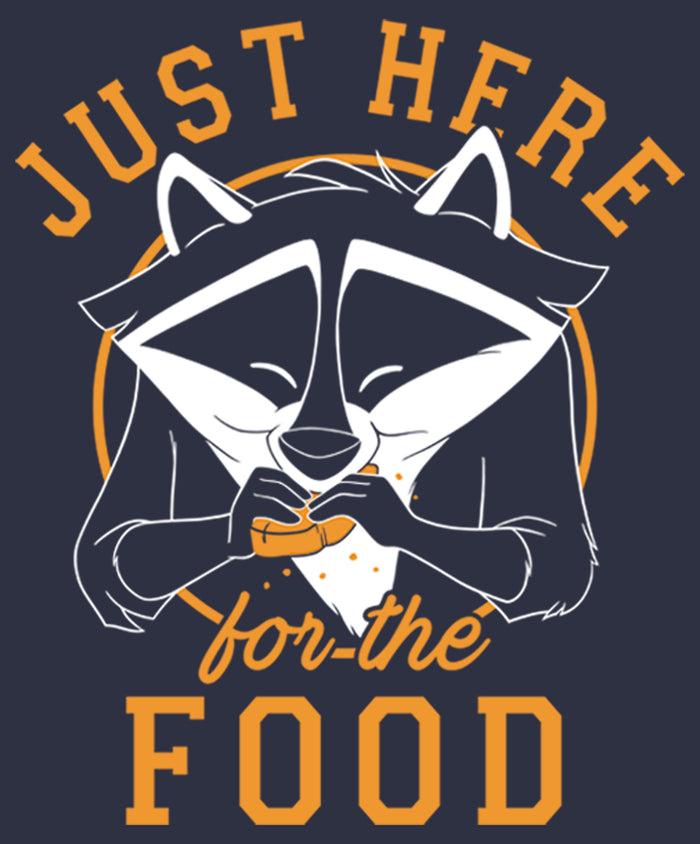 Fifth Sun Women's Pocahontas Meeko Here For Food T-Shirt