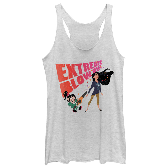 fifth sun Women's Ralph Breaks the Internet Blowout Racerback Tank Top