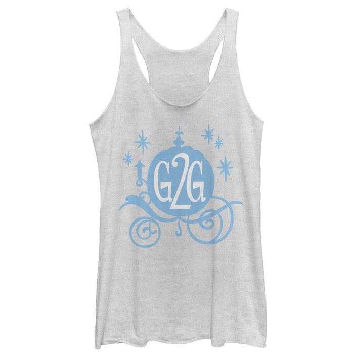 fifth sun Women's Ralph Breaks the Internet Comfy Cinderella Racerback Tank Top