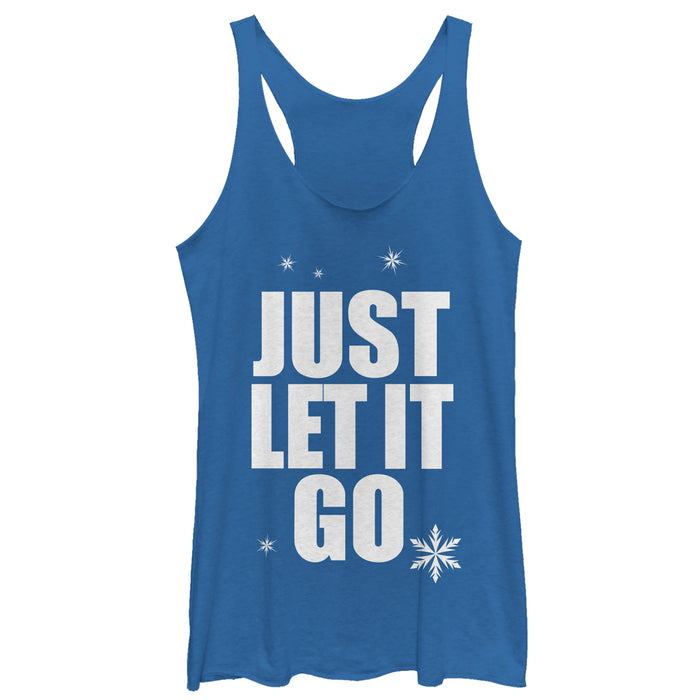 Fifth Sun Women's Ralph Breaks The Internet Comfy Elsa Racerback Tank Top