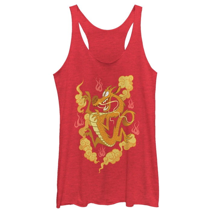 fifth sun Women's Ralph Breaks the Internet Comfy Mulan Racerback Tank Top