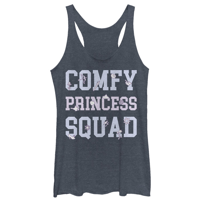 fifth sun Women's Ralph Breaks the Internet Comfy Princess Squad Racerback Tank Top