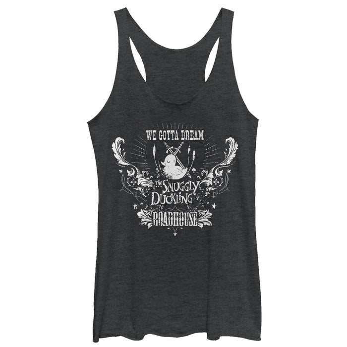 fifth sun Women's Ralph Breaks the Internet Comfy Rapunzel Racerback Tank Top