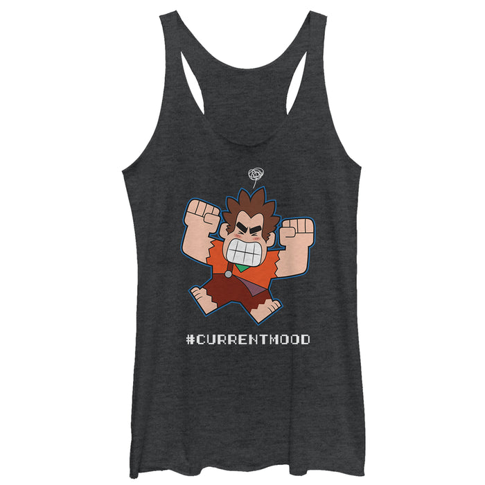 fifth sun Women's Ralph Breaks the Internet Current Mood Racerback Tank Top