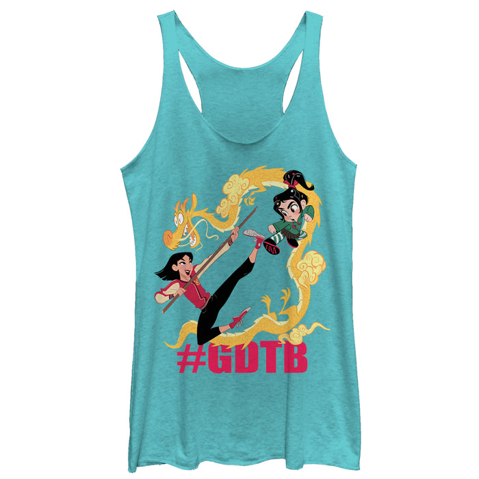 fifth sun Women's Ralph Breaks the Internet Means Business Racerback Tank Top