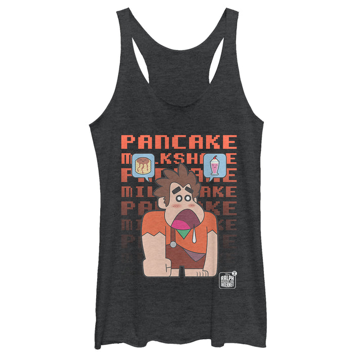 fifth sun Women's Ralph Breaks the Internet Milkshake Game Racerback Tank Top