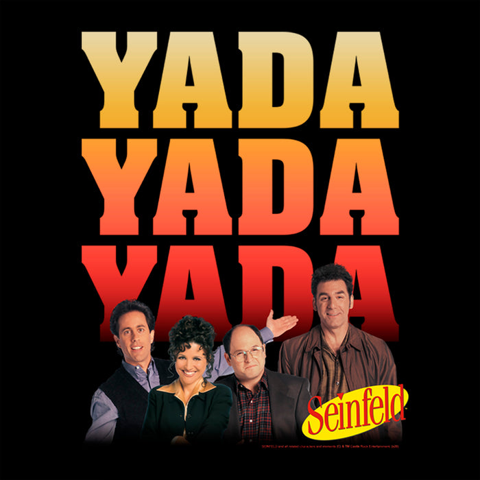 Fifth Sun Women's Seinfeld Yada Yada Yada Cast Photo T-Shirt