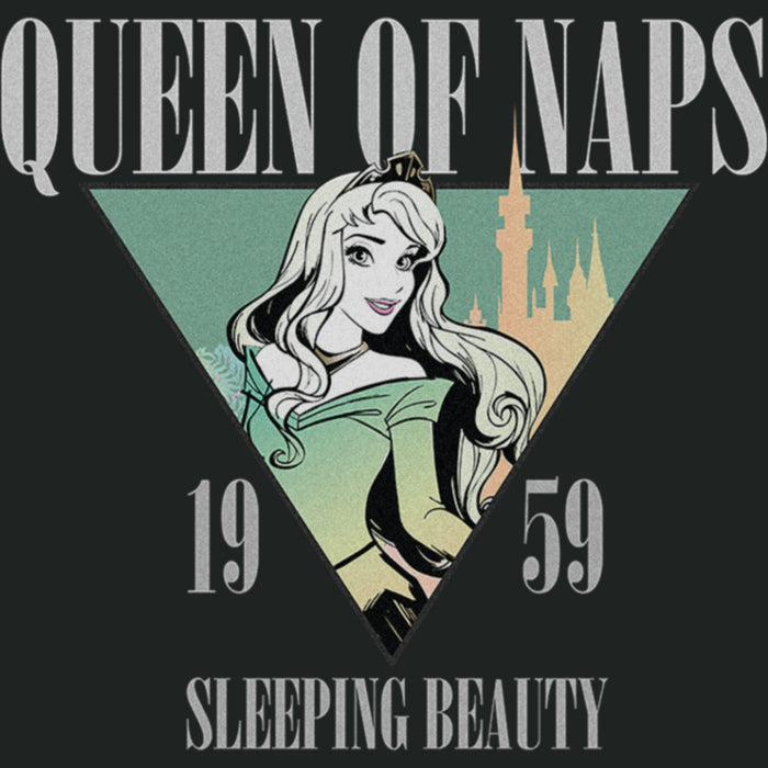 Fifth Sun Women's Sleeping Beauty Aurora Queen Of Naps T-Shirt