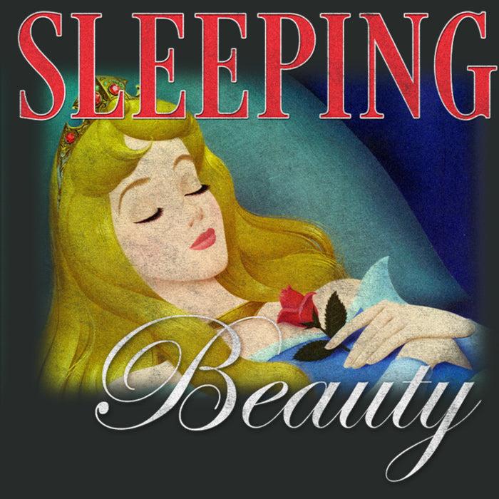 Fifth Sun Women's Sleeping Beauty Aurora Retro Scene T-Shirt