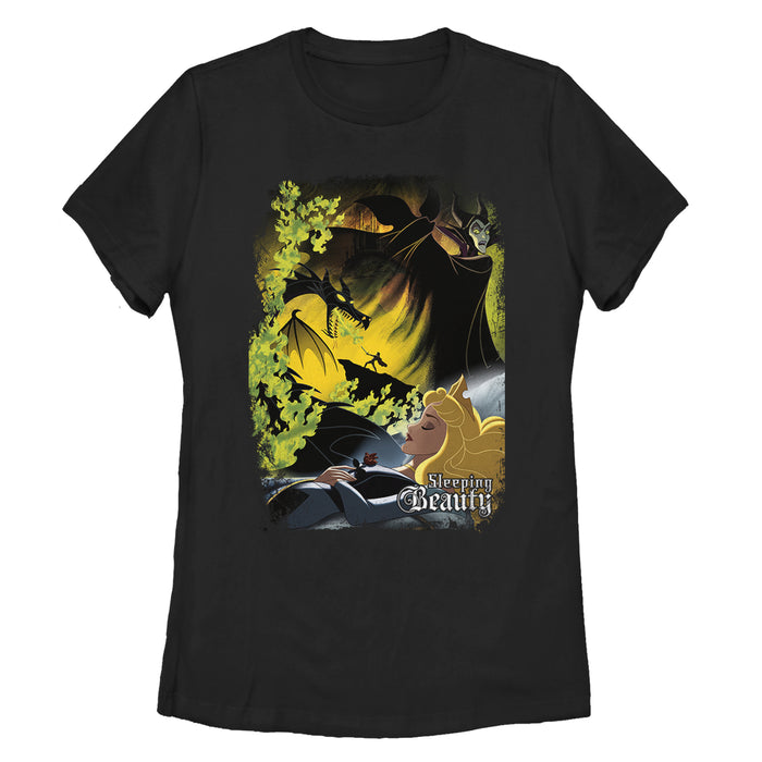 fifth sun Women's Sleeping Beauty Aurora's Danger T-Shirt