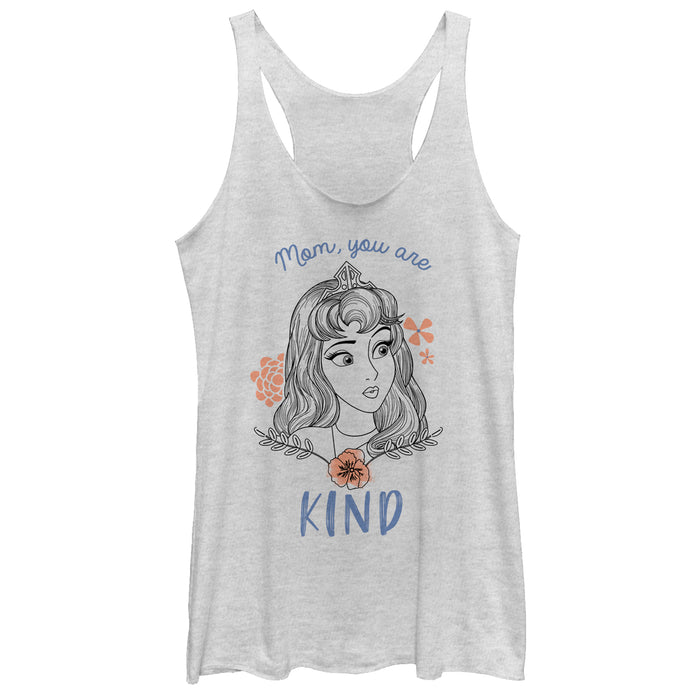 fifth sun Women's Sleeping Beauty Kind Mom Racerback Tank Top