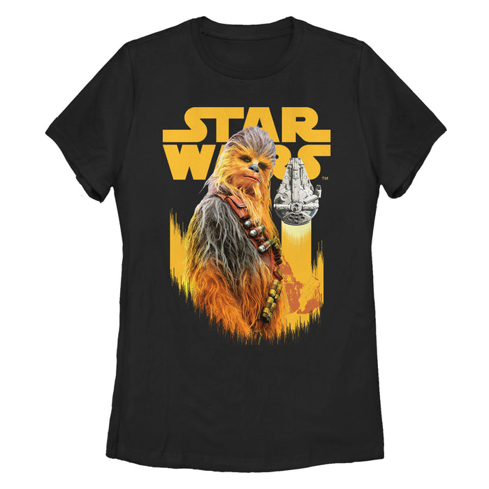 fifth sun Women's Solo: A Star Wars Story Chewie Pose T-Shirt