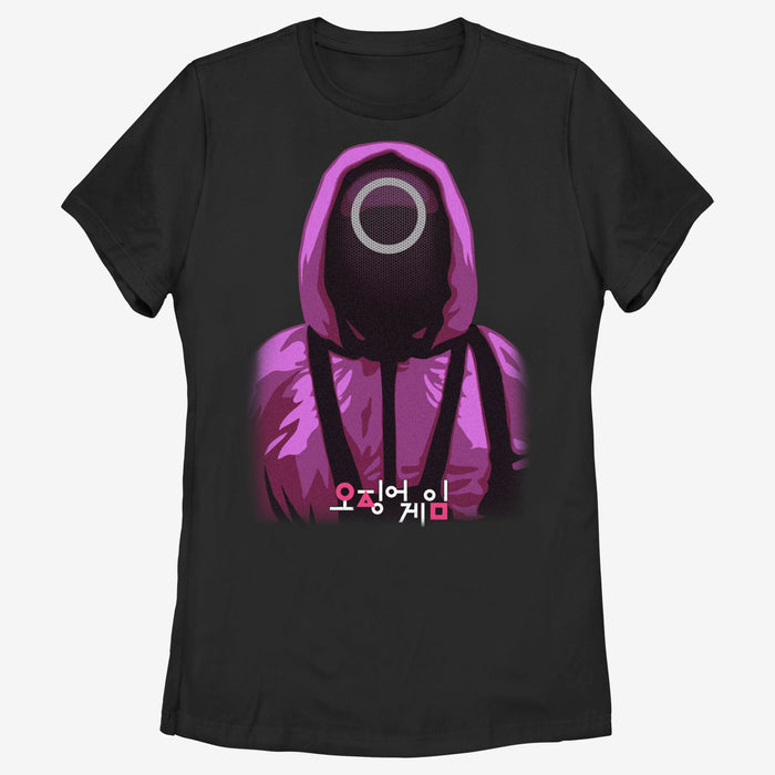 fifth sun Women's Squid Game Circle Mask Worker T-Shirt