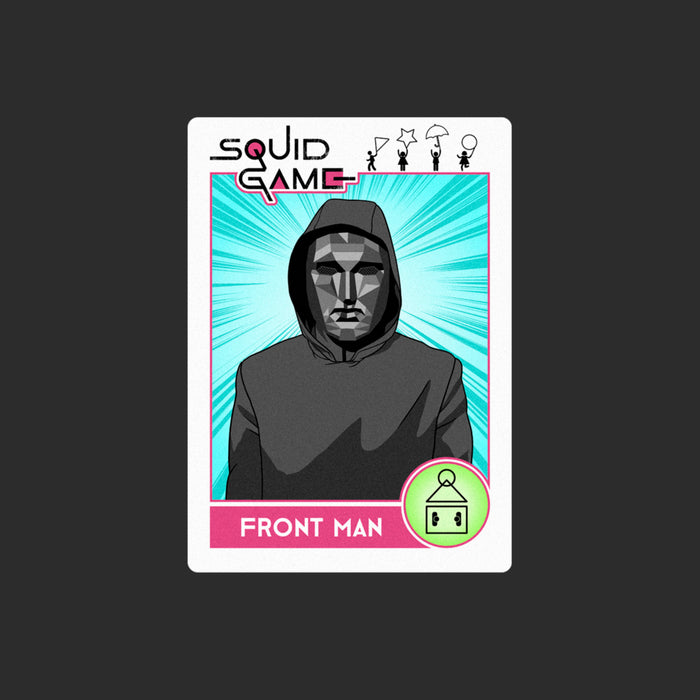 Fifth Sun Women's Squid Game Front Man Card T-Shirt