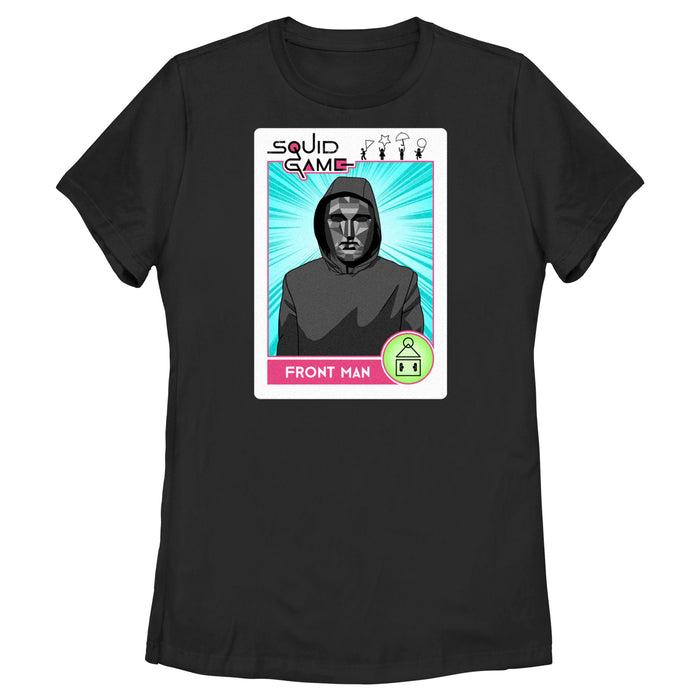 Fifth Sun Women's Squid Game Front Man Card T-Shirt