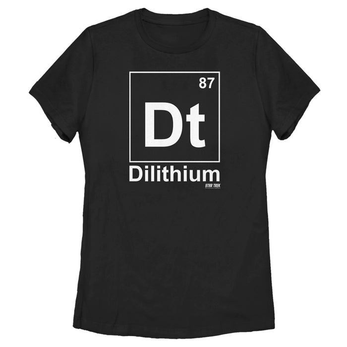 fifth sun Women's Star Trek Dilithium Element #87 T-Shirt