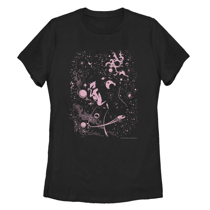 fifth sun Women's Star Trek Spock Space Explorer T-Shirt