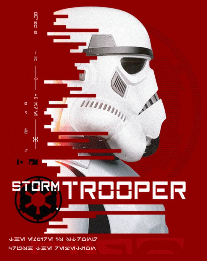 Fifth Sun Women's Star Wars: Andor Stormtrooper Glitched T-Shirt
